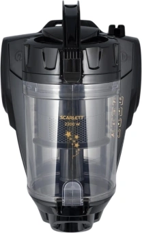 Пылесос Scarlett Золотая коллекция SC-VC80C307 2200Вт черный - купить недорого с доставкой в интернет-магазине