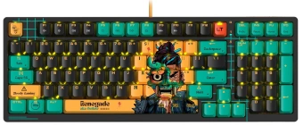 Клавиатура A4Tech AT98 Renegade черный/зеленый USB for gamer LED (AT98) кабель 1.8м - купить недорого с доставкой в интернет-магазине