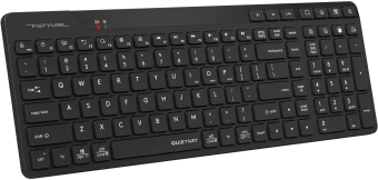Клавиатура A4Tech Fstyler FBK27C AS черный USB беспроводная BT/Radio slim Multimedia (FBK27C AS) - купить недорого с доставкой в интернет-магазине