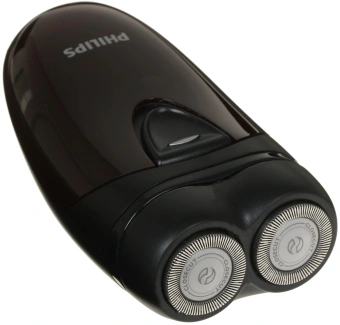 Бритва роторная Philips PQ206/18 PQ206/18 реж.эл.:2 питан.:бат.AA коричневый - купить недорого с доставкой в интернет-магазине