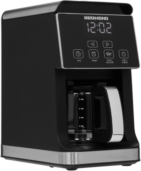 Кофеварка капельная Редмонд CM703 1000Вт черный - купить недорого с доставкой в интернет-магазине