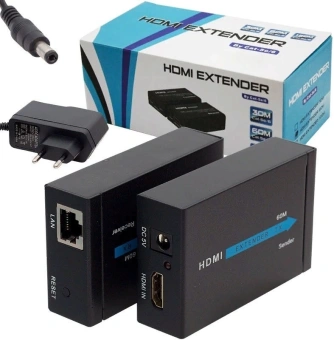 Адаптер аудио-видео Premier 5-877 HDMI (f)/RJ45 черный - купить недорого с доставкой в интернет-магазине