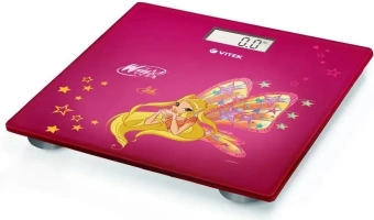 Весы напольные электронные Vitek WX-2151 макс.180кг розовый - купить недорого с доставкой в интернет-магазине