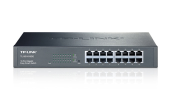 Коммутатор TP-Link TL-SG1016DE (L2) 16x1Гбит/с управляемый - купить недорого с доставкой в интернет-магазине