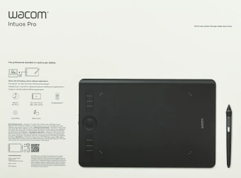 Графический планшет Wacom Intuos Pro M USB Type-C черный - купить недорого с доставкой в интернет-магазине