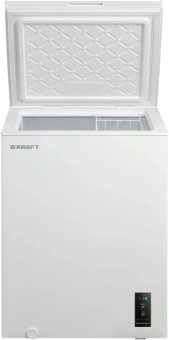 Морозильный ларь Kraft BD (W)-152BL белый 74Вт - купить недорого с доставкой в интернет-магазине