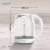 Чайник электрический Vitek VT-WK1045 1.7л. 2200Вт белый корпус: стекло - купить недорого с доставкой в интернет-магазине
