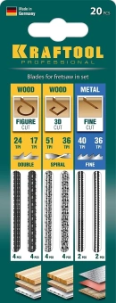 Набор пилок универс. Kraftool 15348-H20_z02 20пред. (лобзики) - купить недорого с доставкой в интернет-магазине