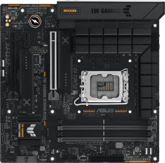 Материнская плата Asus TUF GAMING B760M-PLUS Soc-1700 Intel B760 4xDDR5 mATX AC`97 8ch(7.1) 2.5Gg RAID+HDMI+DP - купить недорого с доставкой в интернет-магазине