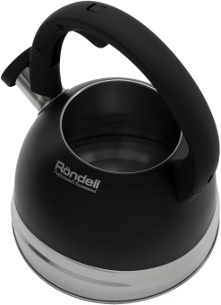 Чайник металлический Rondell Walzer RDS-1827 2.7л. черный - купить недорого с доставкой в интернет-магазине