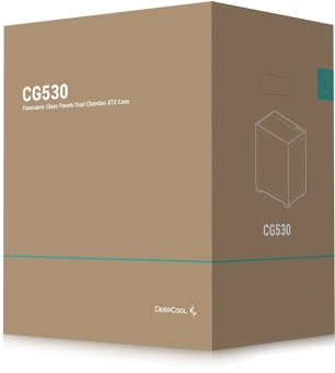 Корпус Deepcool CG530 черный без БП ATX 10x120mm 4x140mm 1xUSB2.0 2xUSB3.0 audio bott PSU - купить недорого с доставкой в интернет-магазине