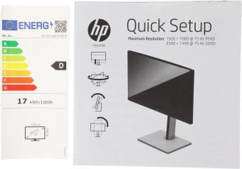 Монитор HP 27" E27 G5 черный IPS LED 16:9 HDMI матовая HAS Piv 300cd 178гр/178гр 1920x1080 75Hz DP FHD USB 6.96кг - купить недорого с доставкой в интернет-магазине