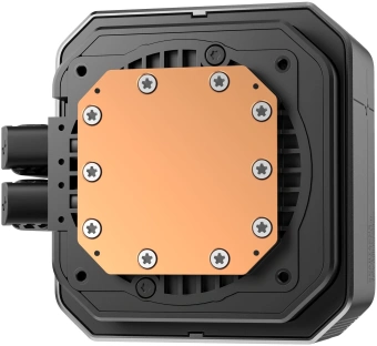 Система водяного охлаждения Deepcool Spartacus 420 ARGB Soc-AM5/AM4/1200/1700/1851 черный 4-pin 32.89dB Al LCD 2647gr Ret (R-SPT420-BKDSMP-G-1) - купить недорого с доставкой в интернет-магазине