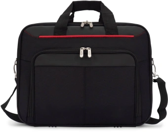 Сумка для ноутбука 15.6" Digma HC-212 черный/красный полиэстер (HC212BKR) - купить недорого с доставкой в интернет-магазине