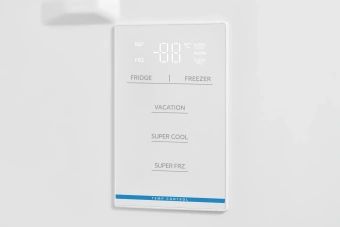 Холодильник Midea MDRB519MGE46ID 2-хкамерн. нержавеющая сталь мат. инвертер - купить недорого с доставкой в интернет-магазине