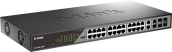 Коммутатор D-Link DSS-200G-28MP/A1A (L2) 24x1Гбит/с 4xКомбо(1000BASE-T/SFP) 24PoE 24PoE+ 370W настраиваемый - цена, купить или заказать с доставкой в интернет-магазине Коммутатор D-Link DSS-200G-28MP/A1A (L2) 24x1Гбит/с 4xКомбо(1000BASE-T/SFP) 24PoE 24PoE+ 370W настраиваемый - купить недорого с доставкой в интернет-магазине