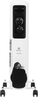 Радиатор масляный Royal Clima GUARDA ROR-GU9-2000M 2000Вт белый/серый - купить недорого с доставкой в интернет-магазине