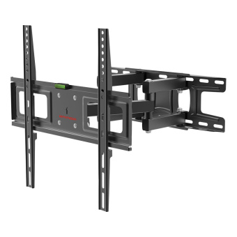 Кронштейн для телевизора Arm Media LCD-417 черный 26"-55" макс.35кг настенный поворотно-выдвижной и наклонный - купить недорого с доставкой в интернет-магазине