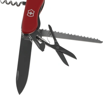 Нож перочинный Victorinox Outrider (0.8513) 111мм 14функц. красный карт.коробка - купить недорого с доставкой в интернет-магазине