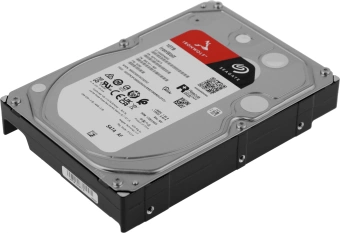 Жесткий диск Seagate SATA-III 10TB ST10000VN000 NAS Ironwolf 512E (7200rpm) 256Mb 3.5" - купить недорого с доставкой в интернет-магазине