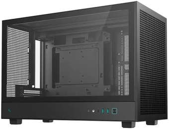 Корпус Deepcool CH260 черный без БП mATX 6x120mm 2x140mm 2xUSB3.0 bott PSU - купить недорого с доставкой в интернет-магазине