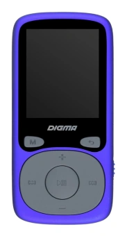 Плеер Hi-Fi Flash Digma B4 8Gb синий/1.8"/FM/microSDHC - купить недорого с доставкой в интернет-магазине