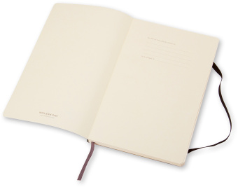 Блокнот Moleskine CLASSIC SOFT QP618 Large 130х210мм 192стр. нелинованный мягкая обложка черный - купить недорого с доставкой в интернет-магазине