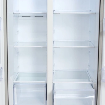 Холодильник Hyundai CS4505F 2-хкамерн. нержавеющая сталь - купить недорого с доставкой в интернет-магазине