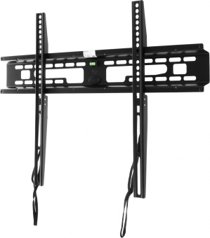 Кронштейн для телевизора Kromax FLAT-1 черный 32"-90" макс.65кг настенный фиксированный - купить недорого с доставкой в интернет-магазине