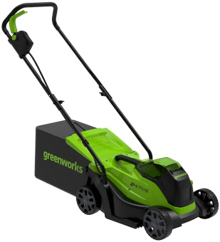 Газонокосилка роторная Greenworks GD24LM33 (2516107) - купить недорого с доставкой в интернет-магазине