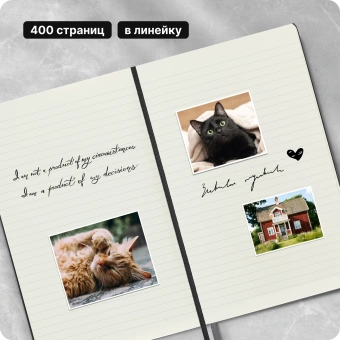 Блокнот Moleskine CLASSIC EXPENDED QP060EXP Large 130х210мм 400стр. линейка твердая обложка черный - купить недорого с доставкой в интернет-магазине