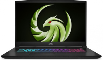 Ноутбук MSI Bravo 17 D7VE-064XRU Ryzen 5 7535HS 16Gb SSD512Gb NVIDIA GeForce RTX4050 6Gb 17.3" IPS FHD (1920x1080) Free DOS black WiFi BT Cam (9S7-17LN11-064) - купить недорого с доставкой в интернет-магазине