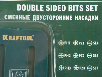 Набор бит Kraftool 26060-H10 (9пред.) для шуруповертов/дрелей - купить недорого с доставкой в интернет-магазине