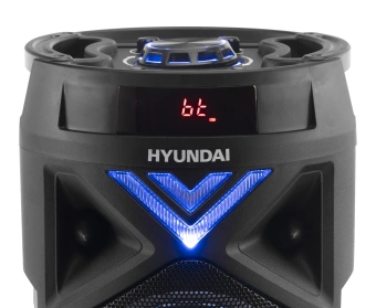 Минисистема Hyundai H-MC180 черный 80Вт FM USB BT SD/MMC - купить недорого с доставкой в интернет-магазине