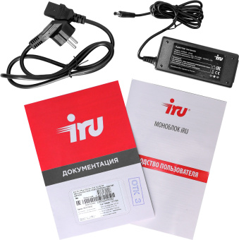 Моноблок IRU Office 23IH5P 23.8" Full HD i3 10100 (3.6) 16Gb SSD256Gb UHDG 630 FreeDOS GbitEth WiFi BT 120W Cam черный 1920x1080 - купить недорого с доставкой в интернет-магазине