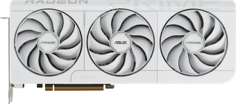 Видеокарта Asus PCI-E 5.0 PRIME-RX9070XT-O16GWHITE AMD Radeon RX 9070XT 16Gb 256bit GDDR6 2460/20000 HDMIx1 DPx3 HDCP Ret - купить недорого с доставкой в интернет-магазине
