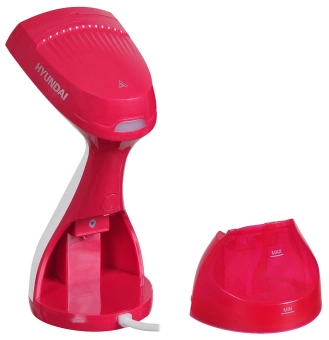 Отпариватель ручной Hyundai H-HS02123 1650Вт белый/вишневый - купить недорого с доставкой в интернет-магазине