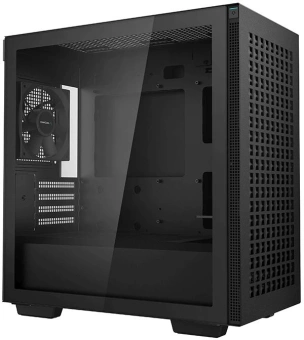 Корпус Deepcool CH370 черный без БП mATX 7x120mm 4x140mm 2xUSB3.0 audio bott PSU - купить недорого с доставкой в интернет-магазине