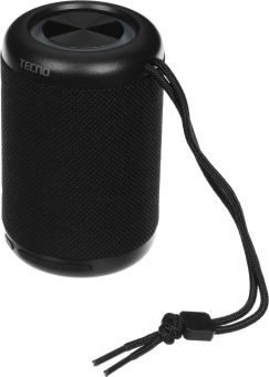 Колонка порт. Tecno S3 Square черный 3W 1.1 BT 2000mAh (S3) - купить недорого с доставкой в интернет-магазине