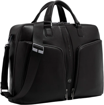 Портфель Piquadro Victor CA7177W143/N черный натур.кожа - купить недорого с доставкой в интернет-магазине
