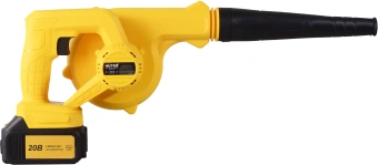 Воздуходувка Huter CB-20Li пит.:от аккум. желтый - купить недорого с доставкой в интернет-магазине