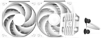 Система водяного охлаждения Zalman Alpha2 SE A24 Soc-AM5/AM4/1200/1700/1851 белый 4-pin 29.7dB Al Ret (ALPHA2 SE A24 WHITE) - купить недорого с доставкой в интернет-магазине