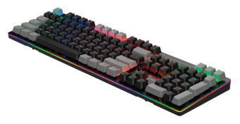 Клавиатура A4Tech B808N механическая черный/серый USB for gamer LED (B808N (RAVEN)) кабель 1.8м - купить недорого с доставкой в интернет-магазине
