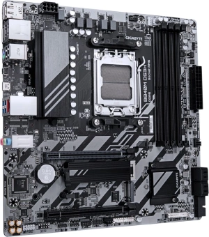 Материнская плата Gigabyte B840M DS3H SocketAM5 AMD B840 4xDDR5 mATX AC`97 8ch(7.1) 2.5Gg RAID+HDMI+DP - купить недорого с доставкой в интернет-магазине