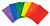 Конверт на кнопке Бюрократ -PK803ANVIO A4 непрозрачный пластик 0.18мм фиолетовый