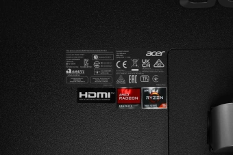 Моноблок Acer Aspire C24-1300 23.8" Full HD Ryzen 5 7520U (2.8) 16Gb SSD512Gb RGr CR Eshell GbitEth WiFi BT 65W клавиатура мышь Cam черный 1920x1080 - купить недорого с доставкой в интернет-магазине