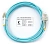 Патч-корд Cabeus FOP-50-LC-SC-5M 2x50/125 OM3 LC дуплекс-SC дуплекс 5м LSZH бирюзовый