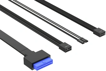Корпус ID-Cooling View 500 черный без БП mATX 9x120mm 1xUSB2.0 1xUSB3.0 audio bott PSU - купить недорого с доставкой в интернет-магазине