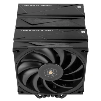 Устройство охлаждения(кулер) Thermalright Royal Knight 120 Soc-AM5/AM4/1200/1700/1851 черный 4-pin 28.4dB Al+Cu Ret (RK120-BL) - купить недорого с доставкой в интернет-магазине