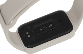 Фитнес-трекер Xiaomi Smart Band 9 Active TFT корп.:бежевый рем.:бежевый (BHR9441GL) - купить недорого с доставкой в интернет-магазине